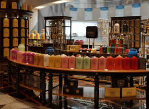 Interior of a TWG tea shop Interior of a TWG tea shop