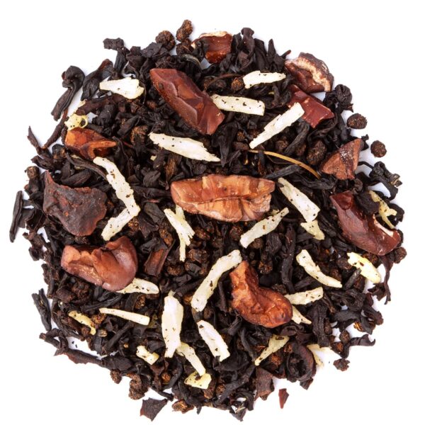 Thé Noir Cacao-Choco Bio Saveur Chocolat par Made in Thé - Vue de haut