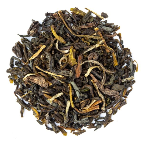 Thé Vert Jasmin Chun Hao Bio saveur Jasmin par Made in Thé - Vue de haut