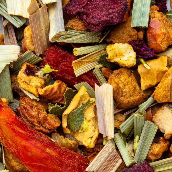 Tisane Soleil d’Été Bio Saveur Fruit de la passion et Mangue par Made in Thé - Vue zoomée