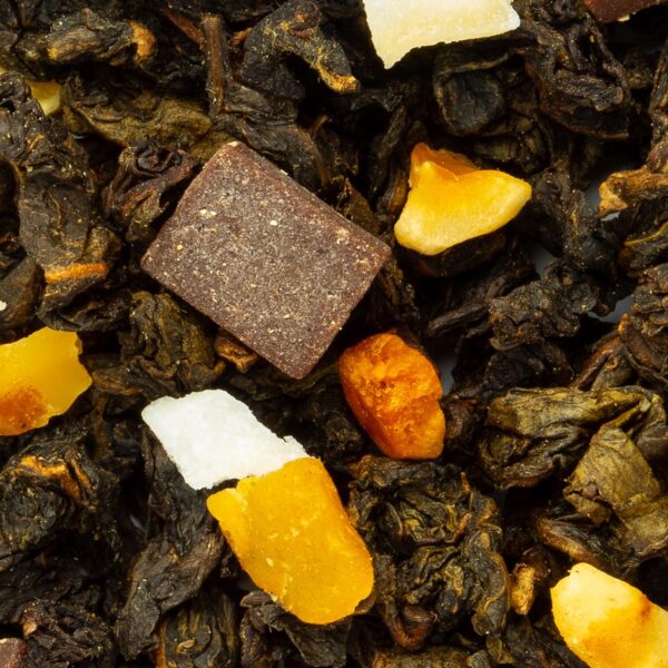 Thé Oolong Plaisir Saveur Amande et Chocolat par Made in Thé - Vue zoomée