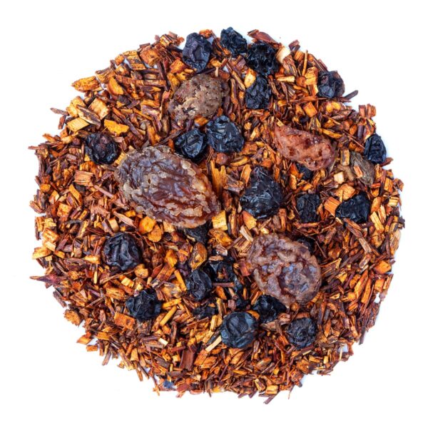 Rooibos Cueillettes Sauvages Bio saveur Fruits rouges en vrac par Made in Thé - Vue de haut