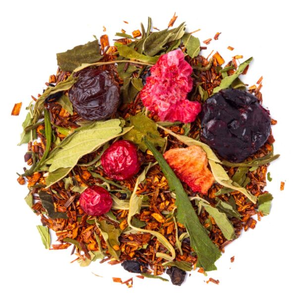 Tisane CBD Fruits rouges Bio Saveur Fruits rouges par Made in Thé - Vue de haut