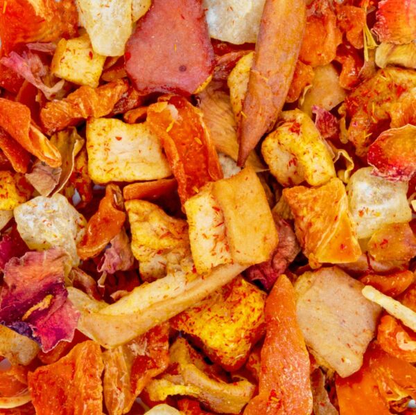 Tisane Pêche-moi si tu peux Saveur Pêche par Made in Thé - Vue zoomée