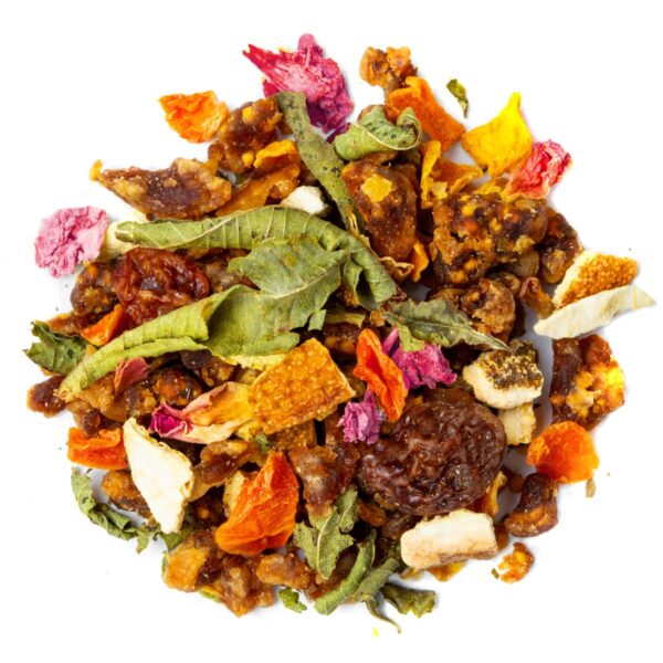 Tisane Zeste Zen Bio Saveur Pamplemousse par Made in Thé - Vue de haut