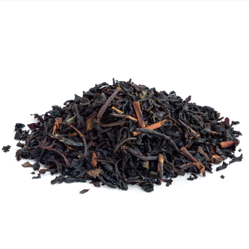 Thé Noir Vanille Bio saveur Vanille par Made in Thé - Vue de côté