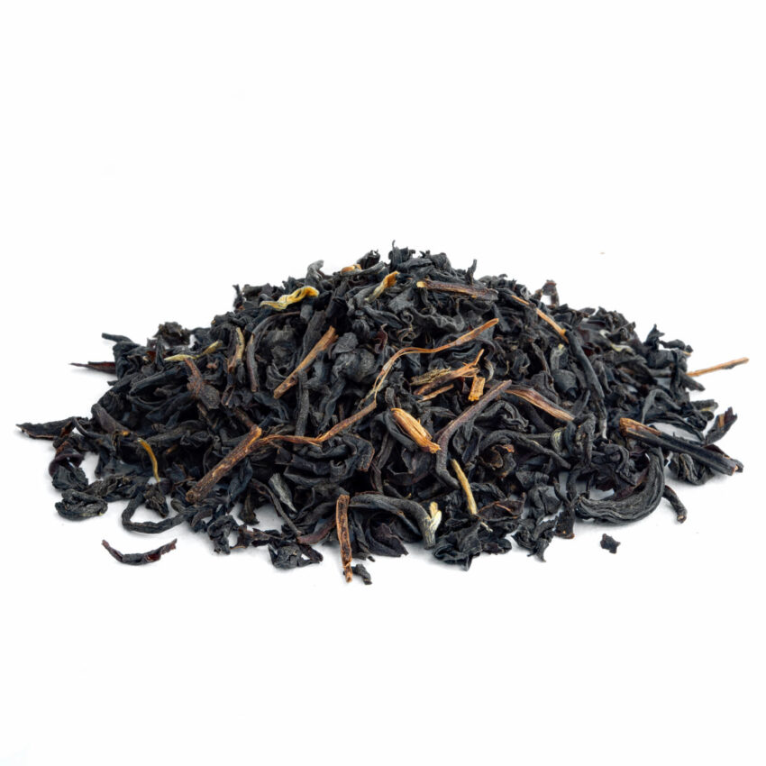 Thé Noir Assam TGFOP Second Flush Rembeng Bio par Made in Thé - Vue de côté