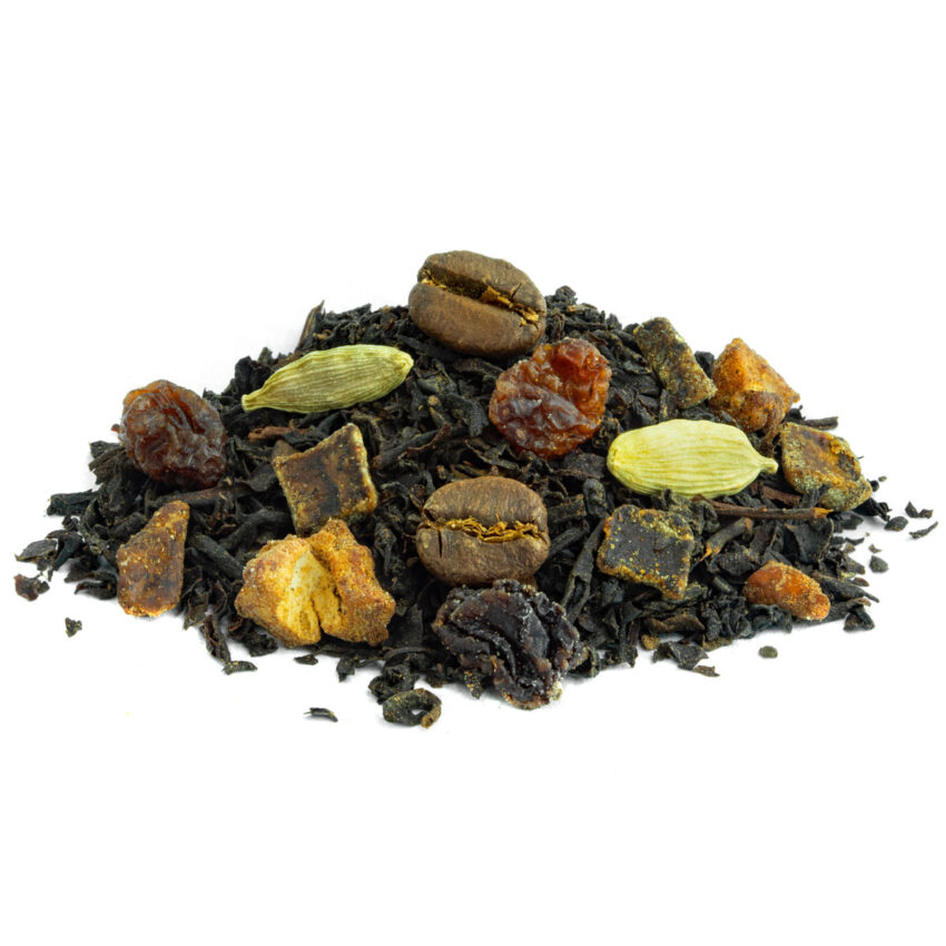 Thé Noir Théspresso Saveur Café et Cardamome par Made in Thé - Vue de côté