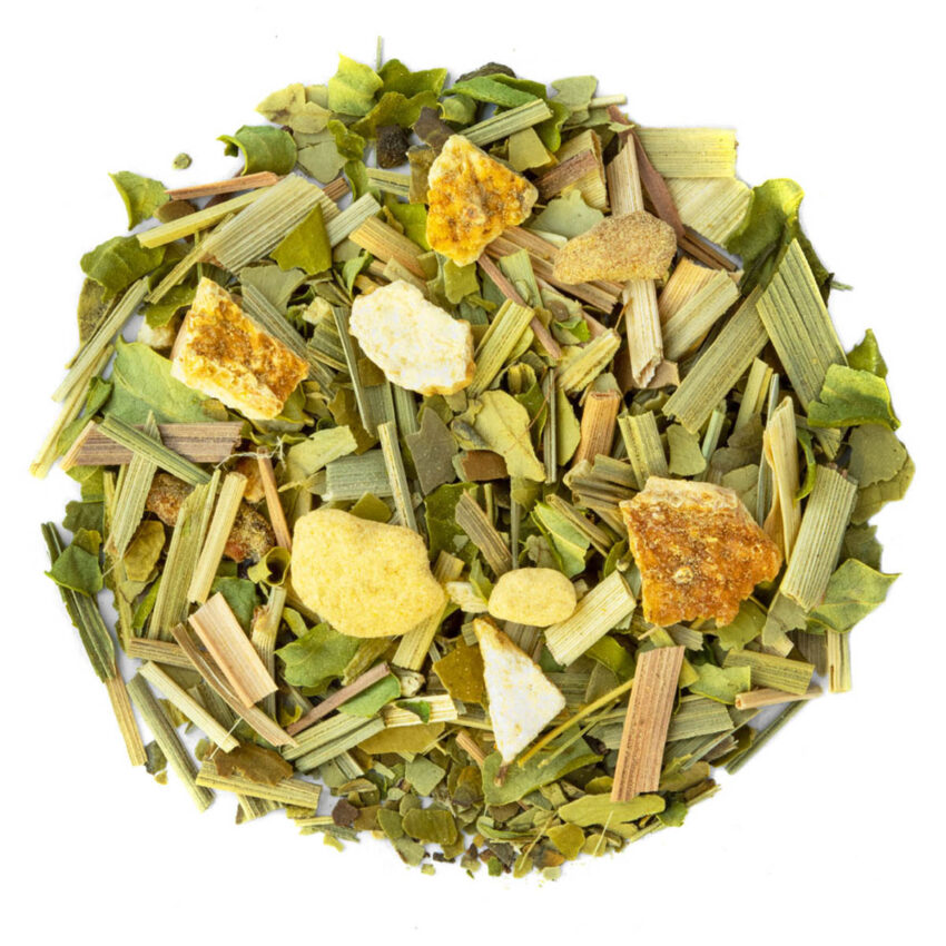 Maté Stimulant Bio Saveur Bergamote, Citron par Made in Thé - Vue de haut