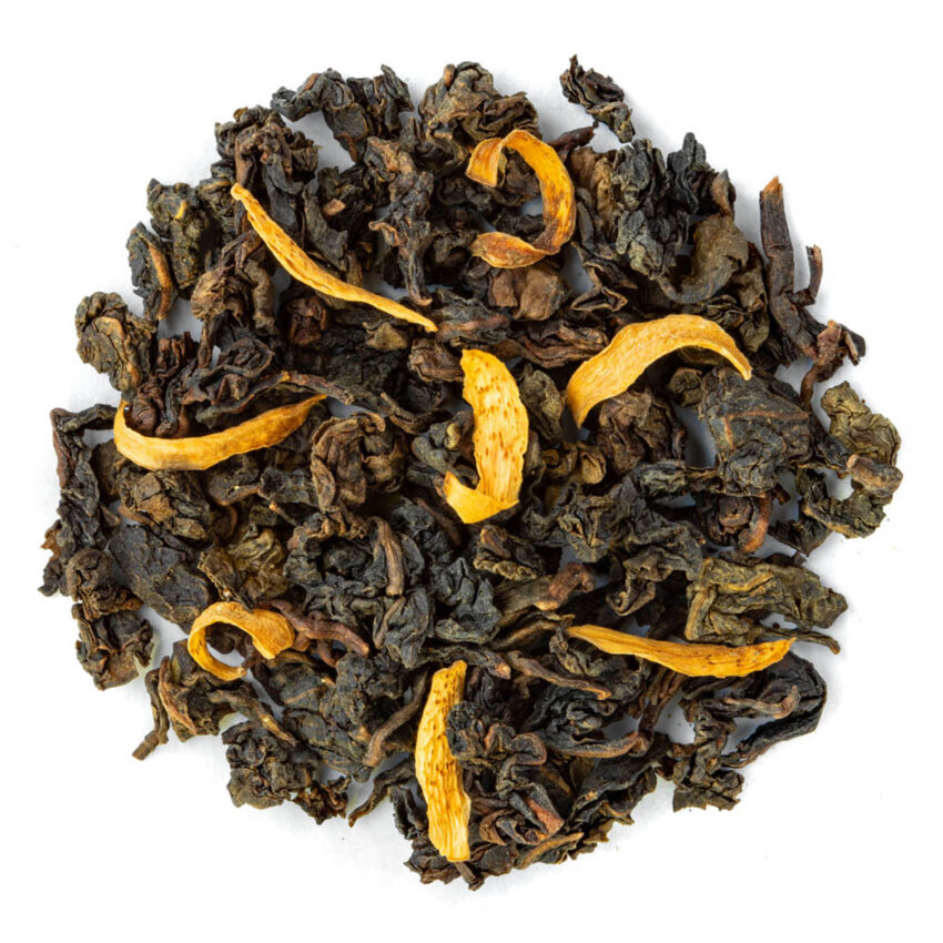 Oolong Brume d’Oranger Saveur Fleurs d'Oranger par Made in Thé - Vue de haut