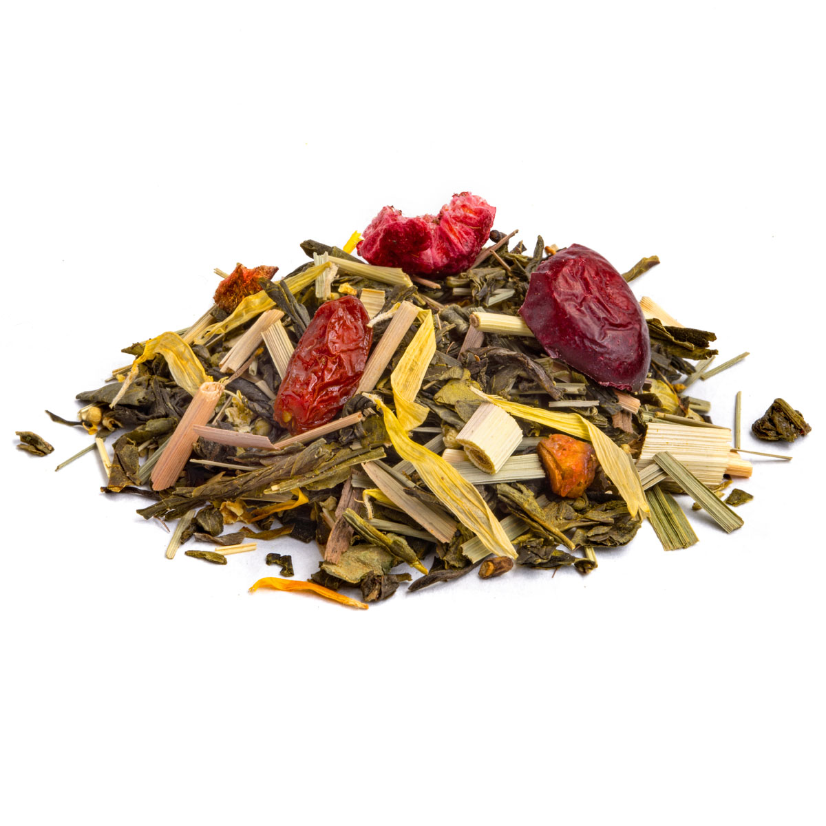 Thé Vert Diva saveur Citron par Made in Thé - Vue de côté