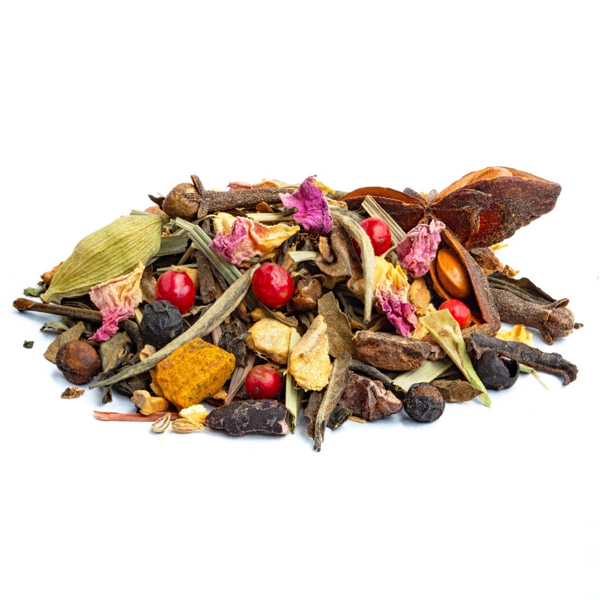 Thé Vert Mille Épices Bio par Made in Thé - Vue de côté