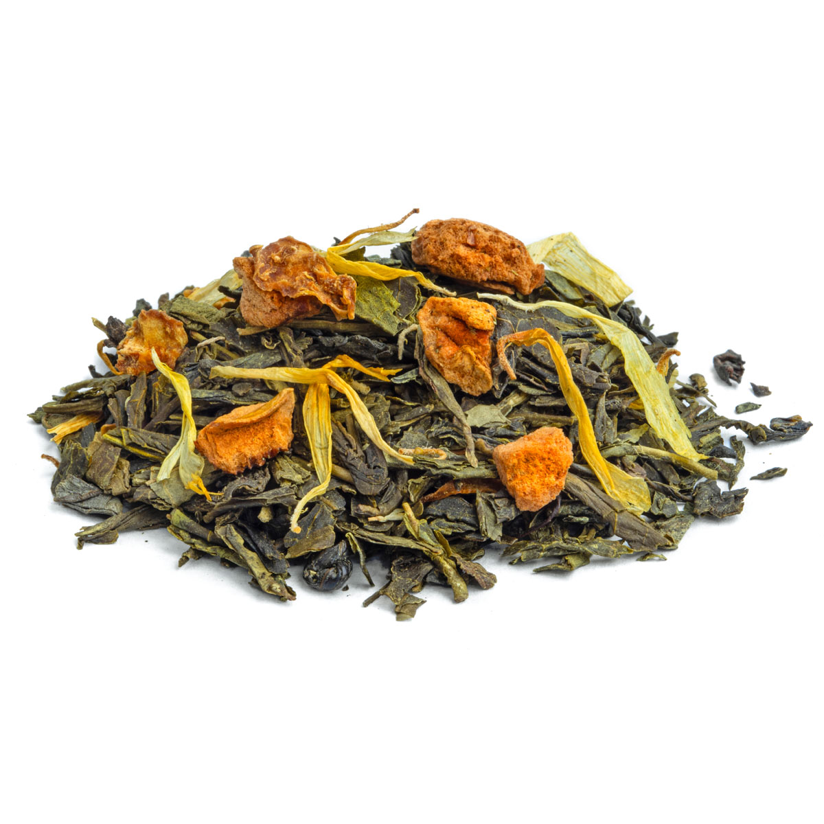 Thé Vert Tondao saveur Citron et Pomme par Made in Thé - Vue de côté