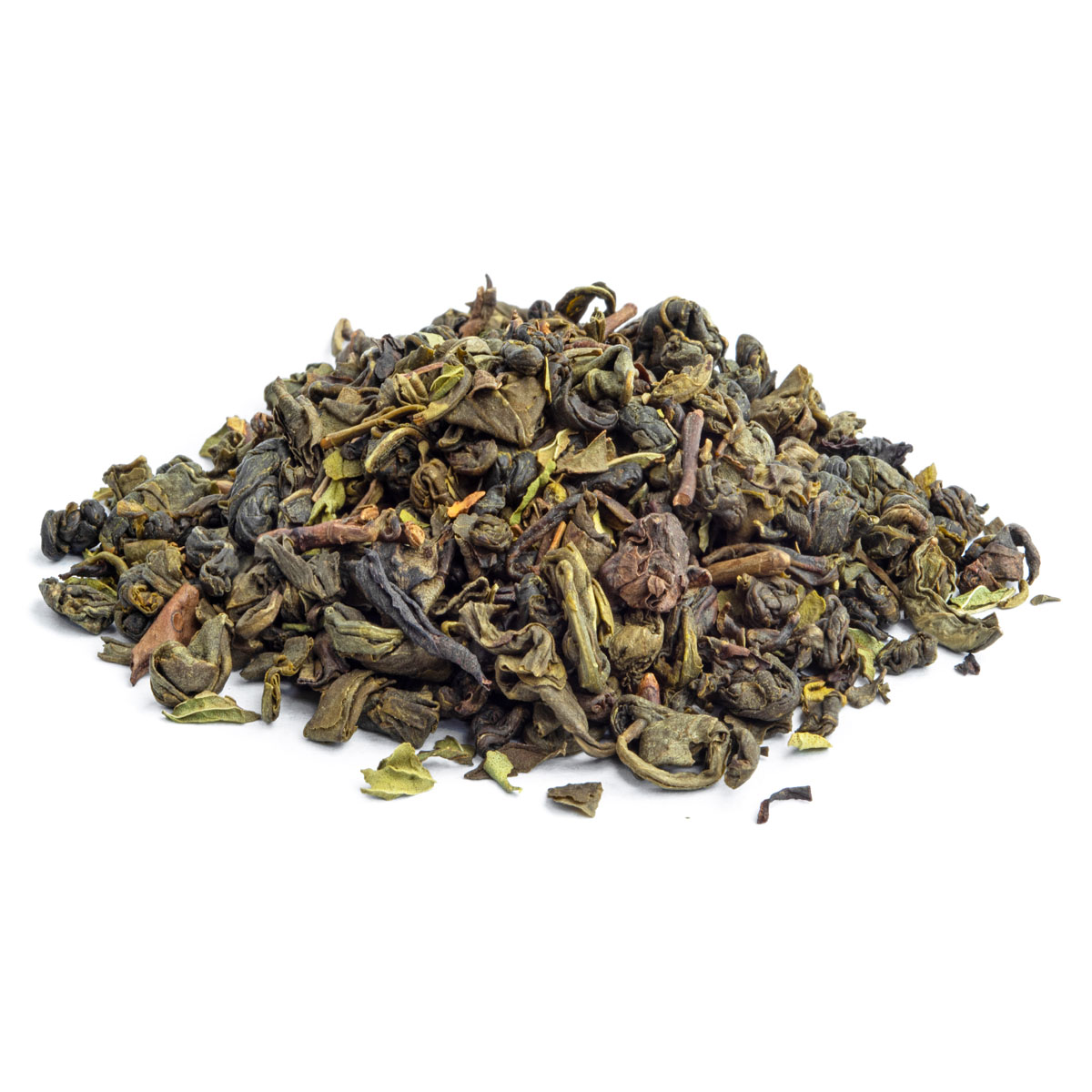 Thé Vert Souvenir de Marrakech Bio saveur Menthe par Made in Thé - Vue de côté