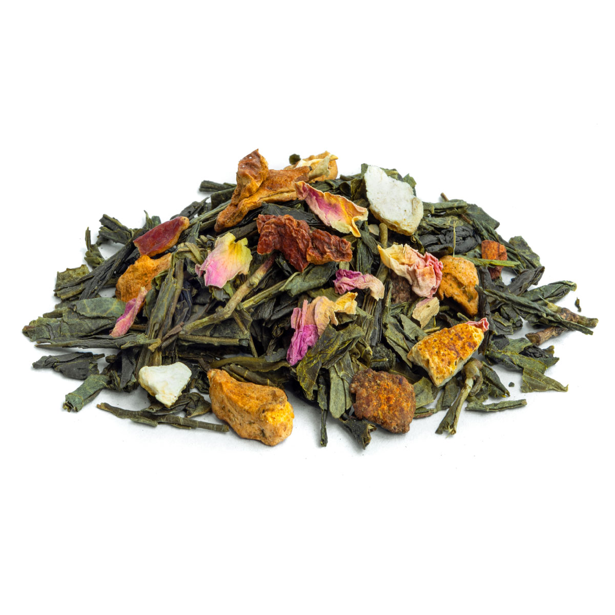 Thé Vert Vanille Cannelle Bio saveur Cannelle et Vanille par Made in Thé - Vue de côté