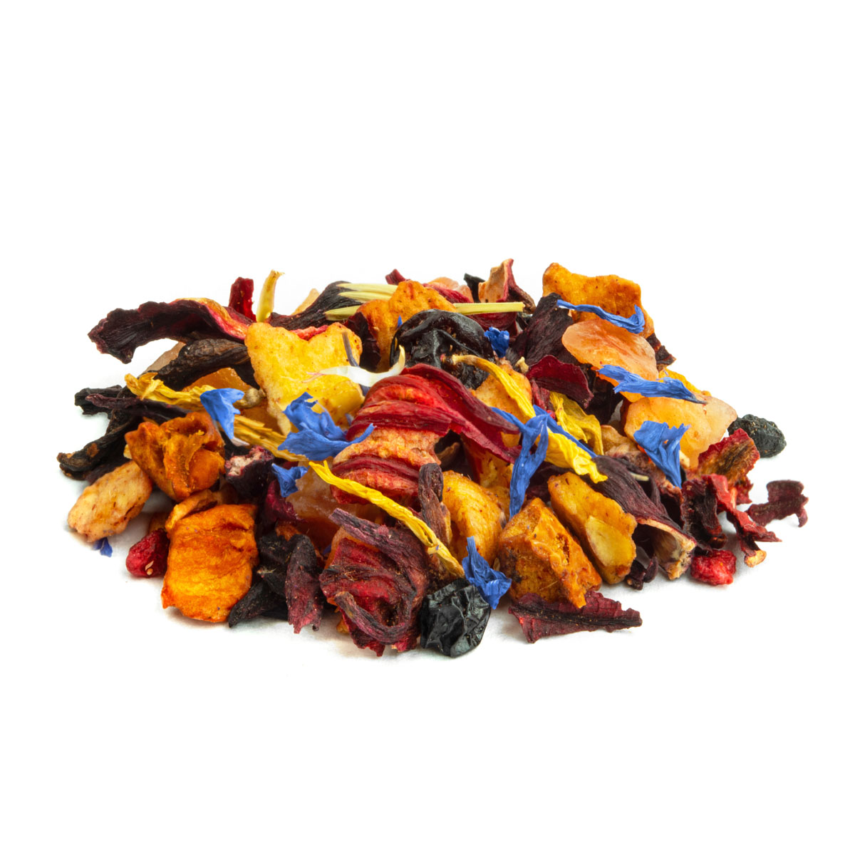 Tisane Voyage au Paradis en Vrac Saveur Fraise, Mangue par Made in Thé - Vue de côté