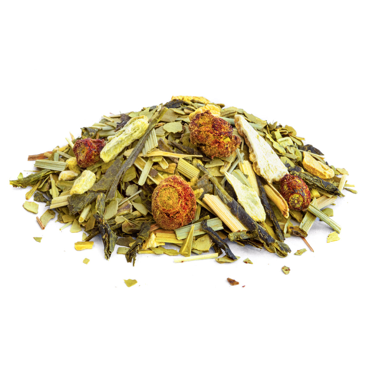 Maté Boost Bio Saveur Myrtille et Citron Vert par Made in Thé - Vue de côté