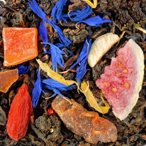 Oolong Hauteurs du Tibet Saveur Grenade et Pêche par Made in Thé - Vue zoomée