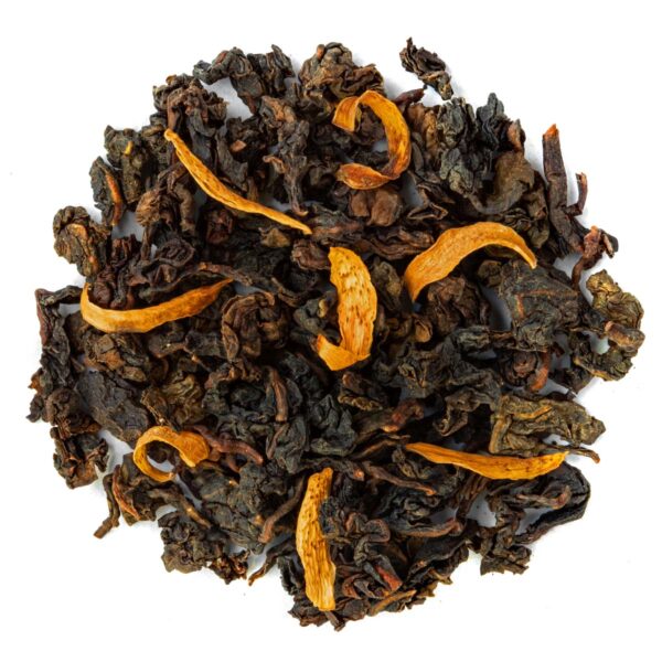 Oolong Brume d’Oranger Saveur Fleurs d'Oranger par Made in Thé - Vue de haut