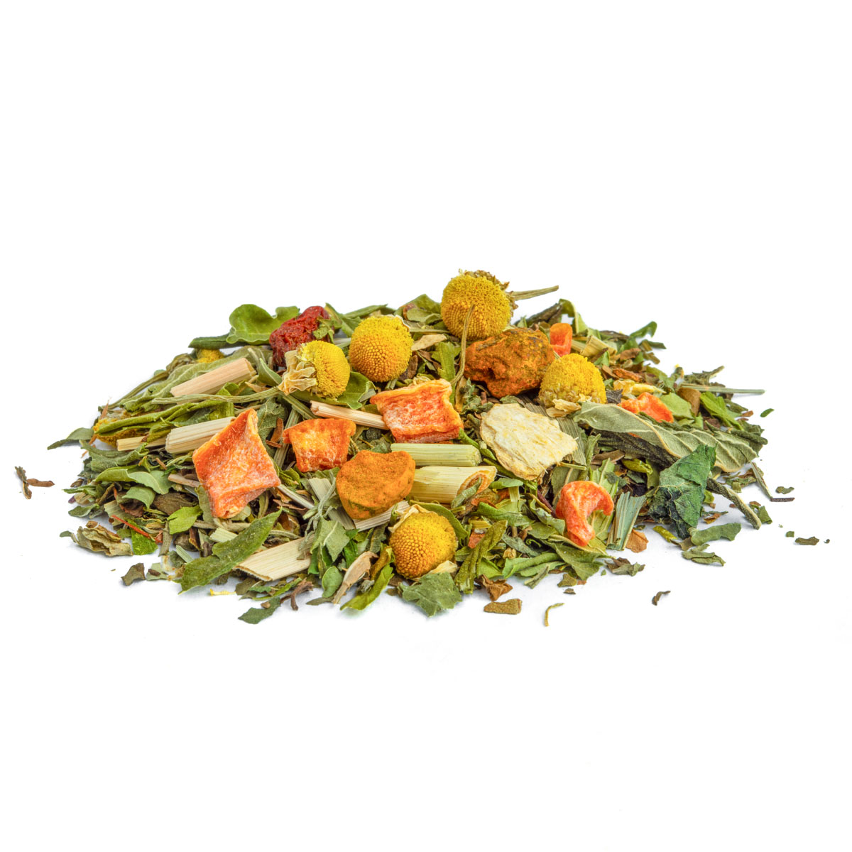 Tisane CBD Detox Bio en Vrac Saveur Menthe par Made in Thé - Vue de côté