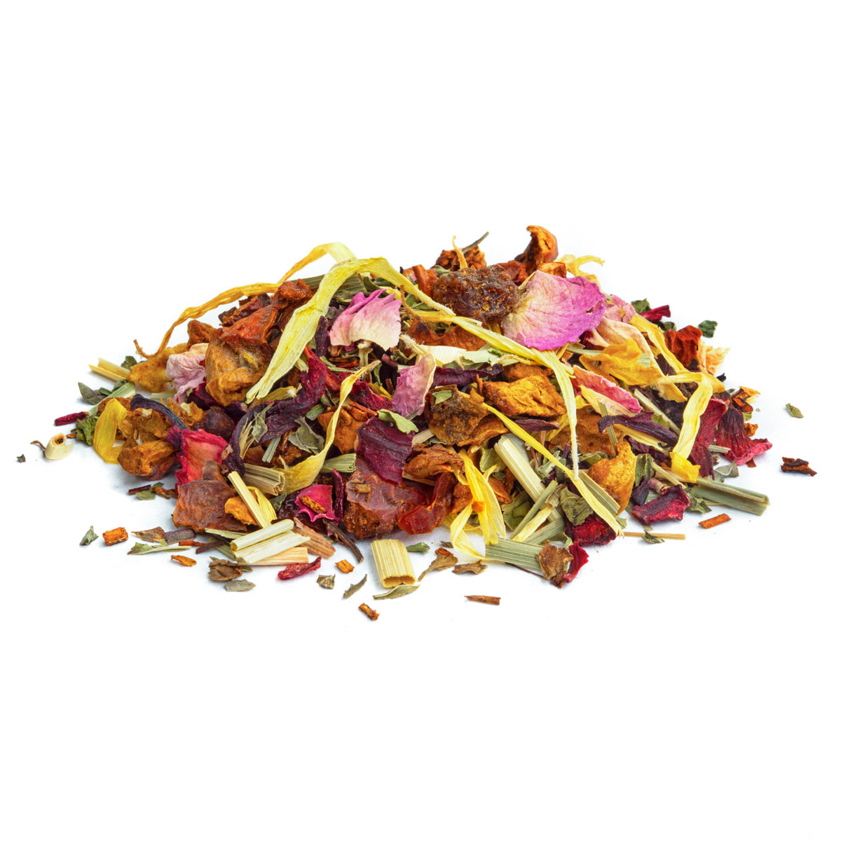 Tisane Pêche Mojito Bio Saveur Menthe et Pêche par Made in Thé - Vue de côté