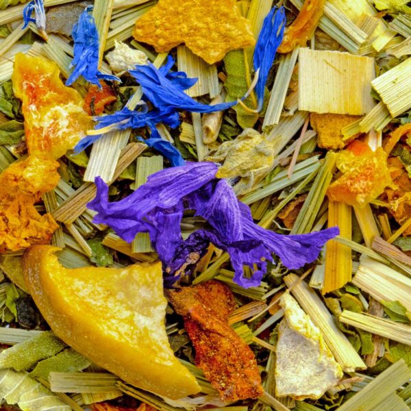 Tisane Jardin de Vénus Bio Saveur Citron et Orange par Made in Thé - Vue zoomée