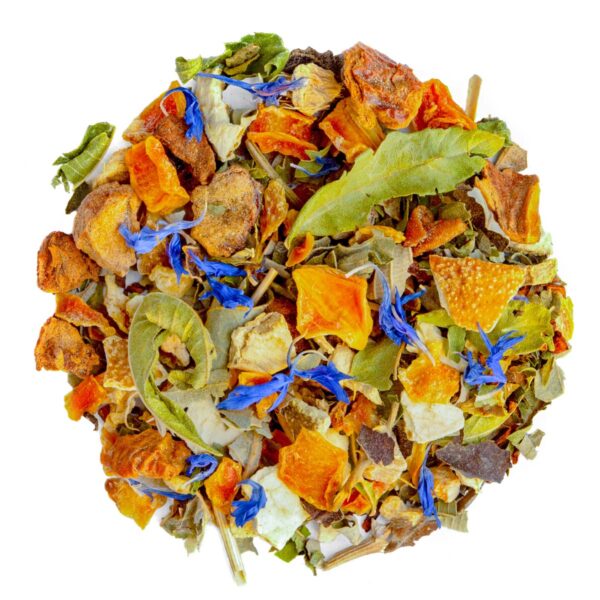 Tisane Jardin d’Hesperides Bio Saveur Orange par Made in Thé - Vue de haut