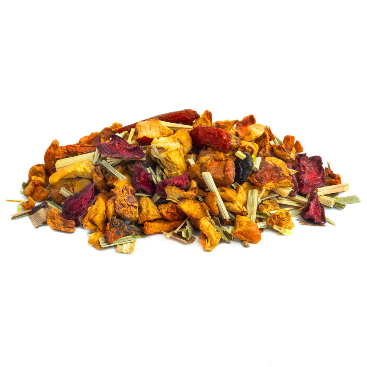 Tisane Soleil d’Été Bio Saveur Fruit de la passion et Mangue par Made in Thé - Vue de côté