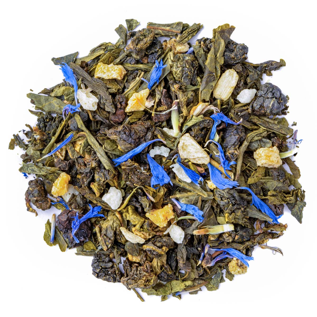 Oolong Pêche Vanillée Bio Saveur Pêche et Vanille par Made in Thé - Vue de haut