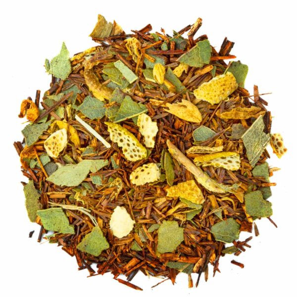 Rooibos Eucalyptus en Vrac saveur Orange, Eucalyptus par Made in Thé - Vue de haut