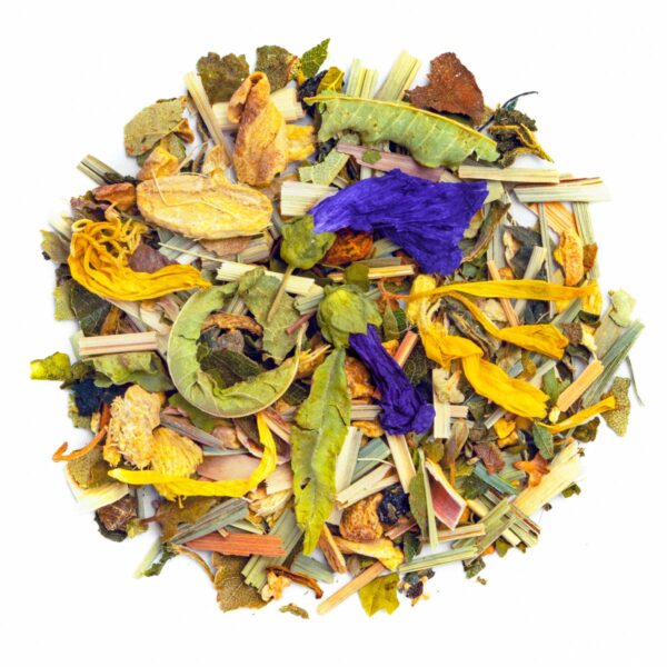Tisane Harmonie Botanique Bio par Made in Thé - Vue de haut