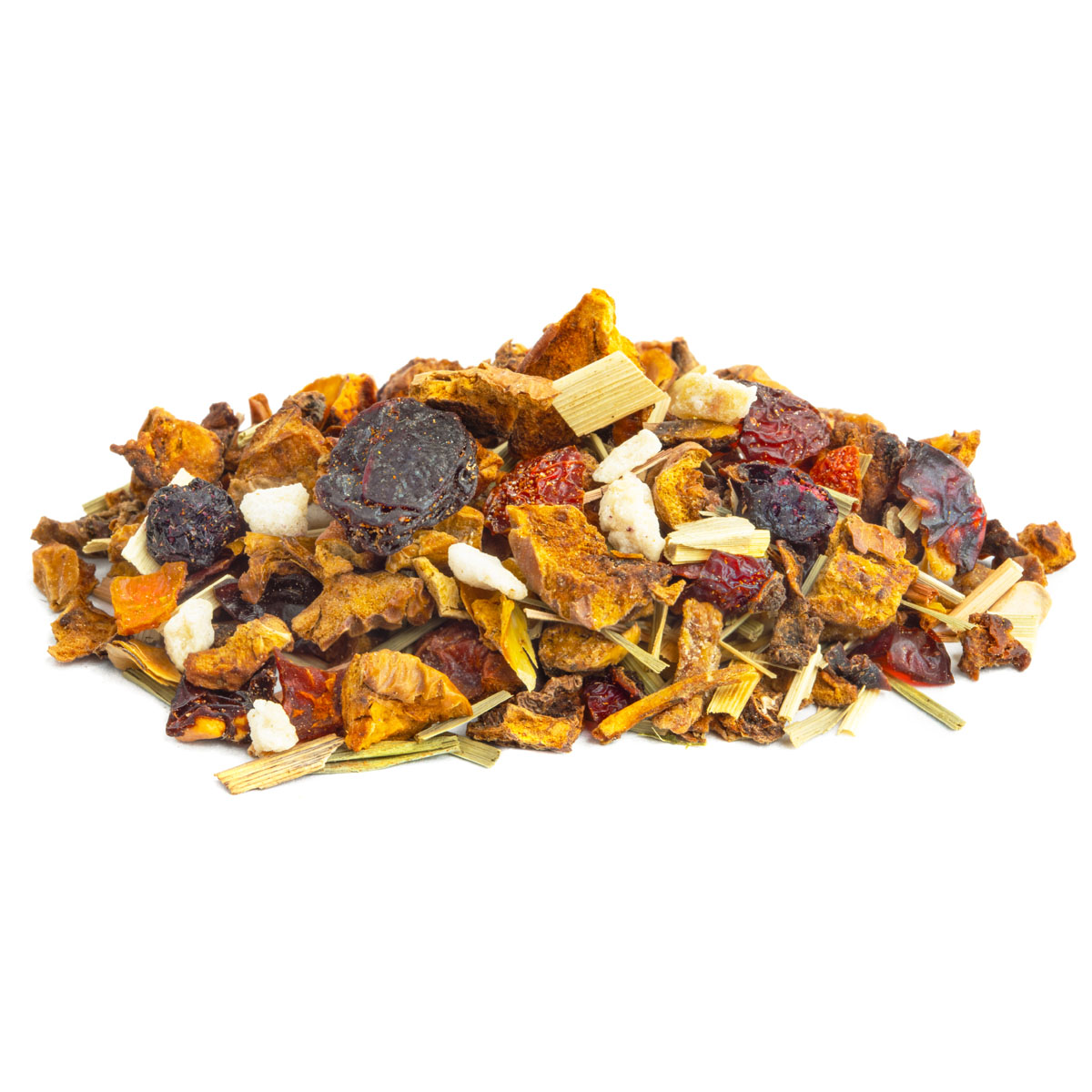 Tisane Duo Enchanté Saveur Mirabelle et Myrtille par Made in Thé - Vue de côté