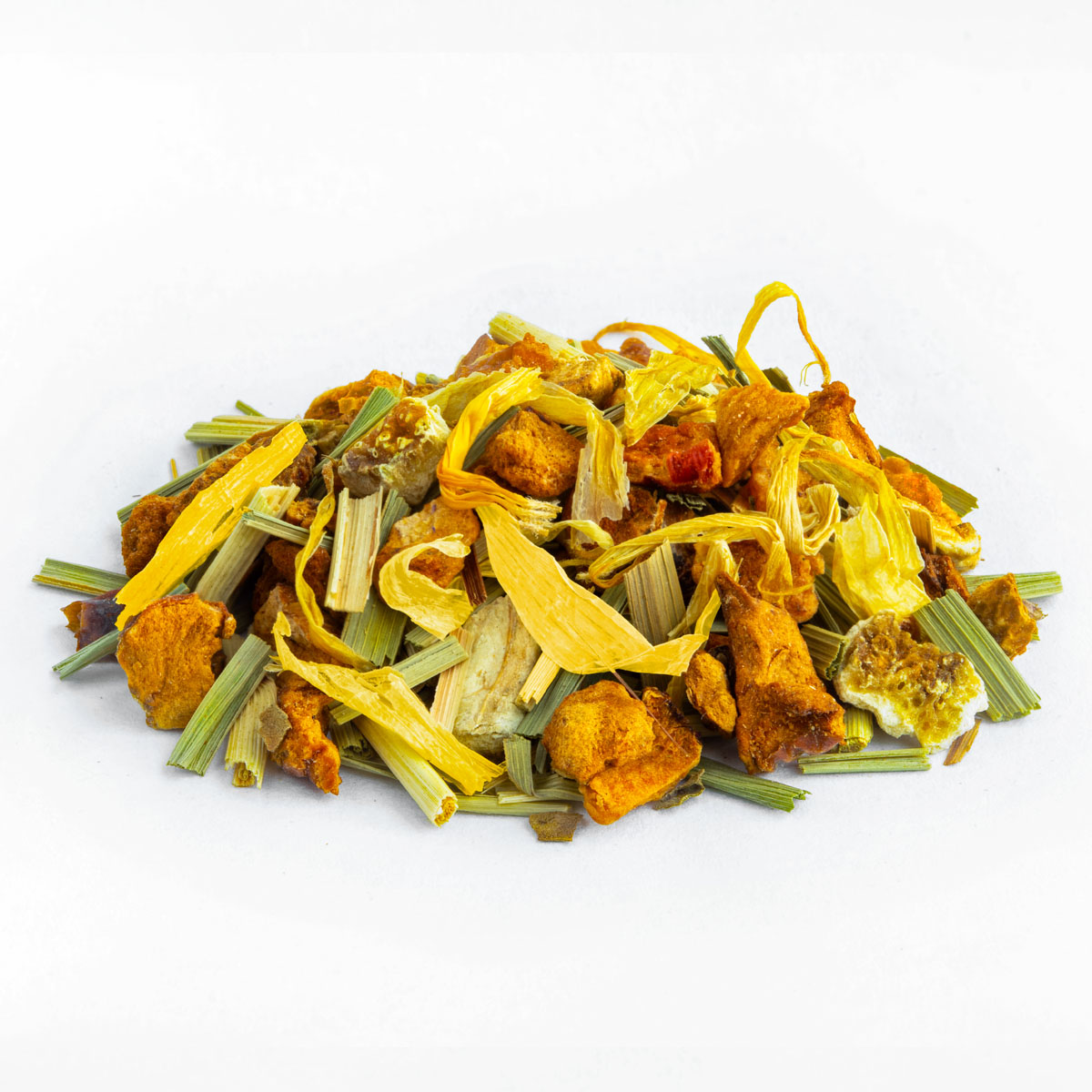 Tisane Zeste de Basilic Bio Saveur Basilic, Citron et Citron Vert par Made in Thé - Vue de côté