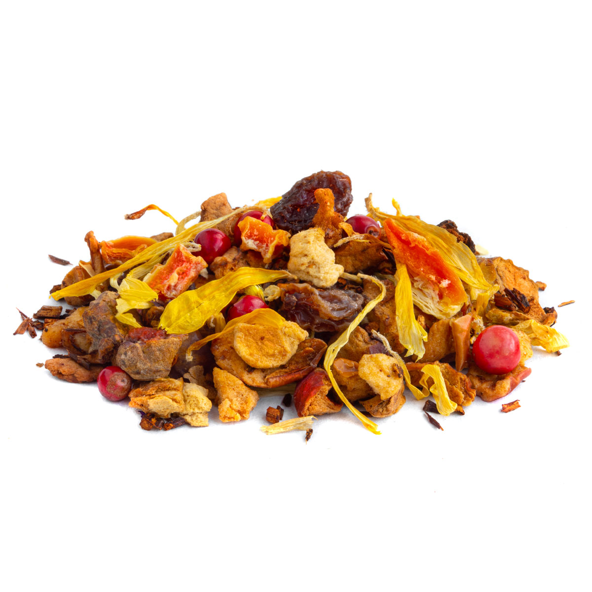 Tisane Douceur de Vigne Bio Saveur Pêche par Made in Thé - Vue de côté