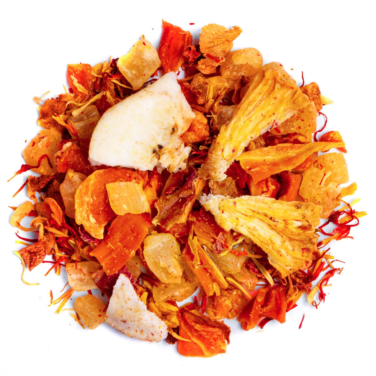 Tisane Banananas Saveur Ananas Banane par Made in Thé - Vue de haut