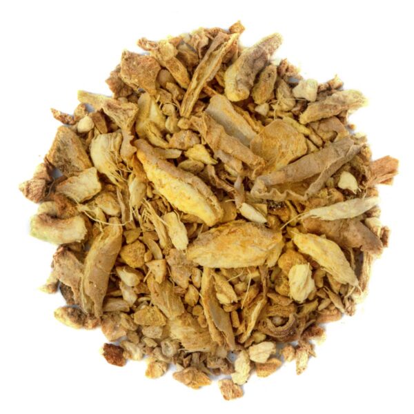 Morceaux de Gingembre Bio par Made in Thé - Vue de haut