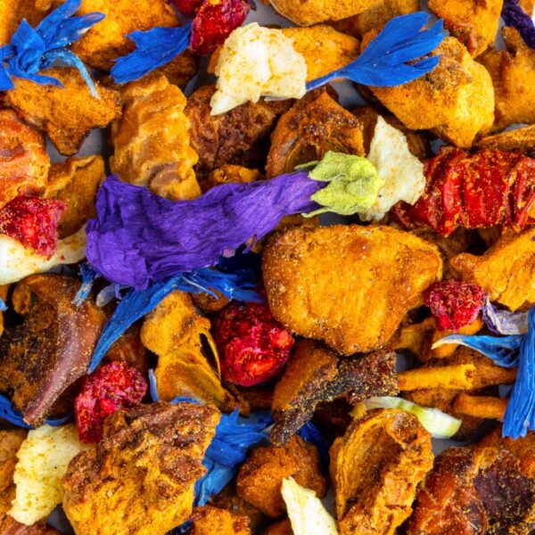 Tisane Purple Night Bio Saveur Violette par Made in Thé - Vue zoomée