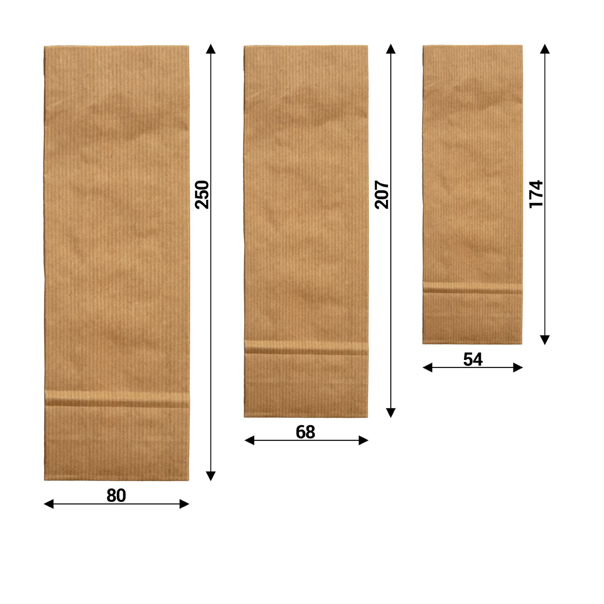 Made in The ACC900 Kraft All Sizes s