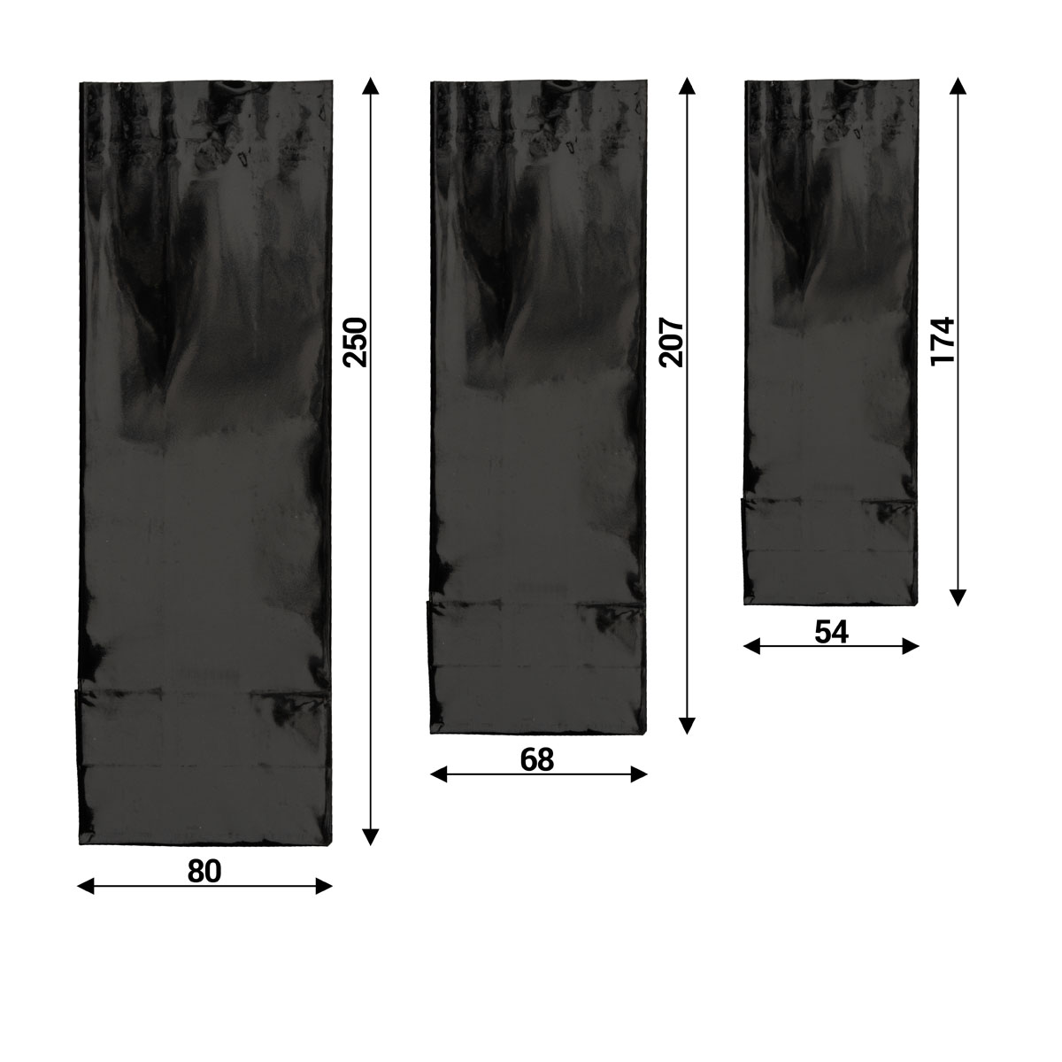 Made in The ACC902 Black All Sizes s