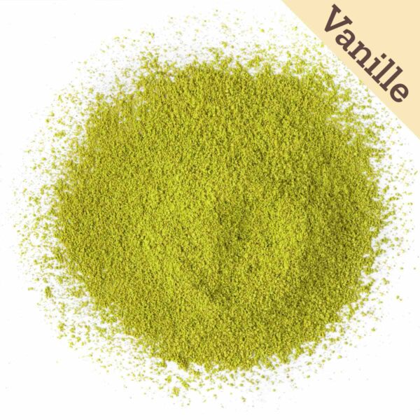 Matcha Vanille Cérémonie par Made in Thé - Vue de haut